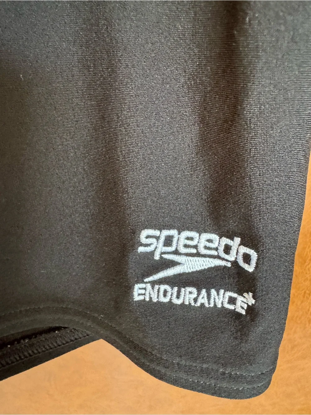 Speedo Endurance+ Mens 34 Black Jammer Swim Shorts Competitive Training Swimsuit